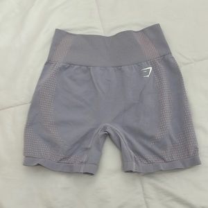 Purple Gymshark Athletic Biker Shorts